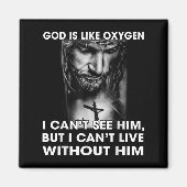 God is als zuurstof, ik kan hem niet zien, ik kan magneet (Voorkant)