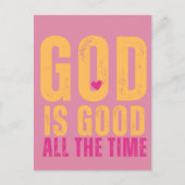 God is altijd goed  briefkaart (Voorkant)