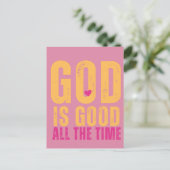 God is altijd goed  briefkaart (Staand voorkant)
