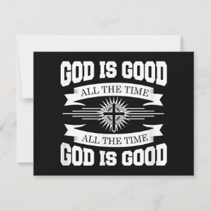 God is altijd goed, Christelijk