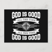 God is altijd goed, Christelijk Briefkaart (Voorkant)
