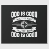 God is altijd goed, Christelijk Cadeaupapier (Vlak)