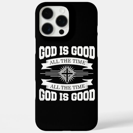 God is altijd goed, Christelijk Case-Mate iPhone Case (Achterkant)