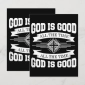 God is altijd goed, Christelijk Informatiekaartje (Voorkant / Achterkant)