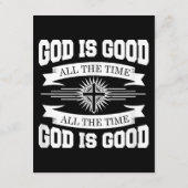 God is altijd goed, Christelijk Informatiekaartje (Achterkant)