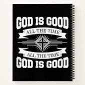 God is altijd goed, Christelijk Notitieboek (Achterkant)
