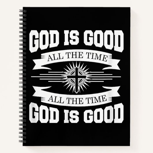 God is altijd goed, Christelijk Notitieboek (Voorkant)