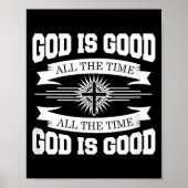 God is altijd goed, Christelijk Poster (Voorkant)