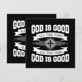 God is altijd goed, Christelijk Save The Date (Voorkant / Achterkant)