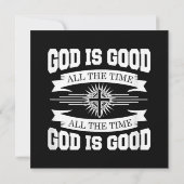 God is altijd goed, Christelijk Save The Date (Achterkant)