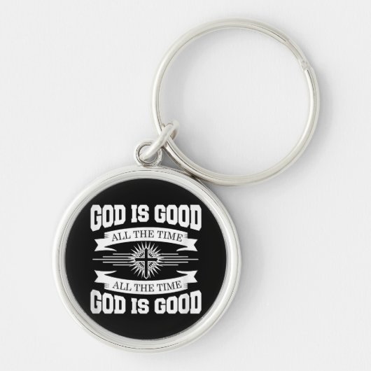God is altijd goed, Christelijk Sleutelhanger (Voorkant)