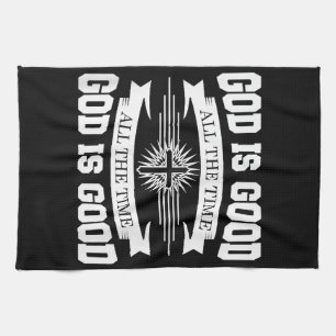 God is altijd goed, Christelijk Theedoek