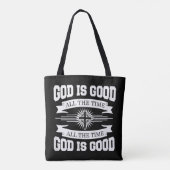God is altijd goed, Christelijk Tote Bag (Achterkant)