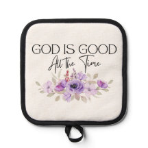 God is altijd goed Christelijke citaatbloem