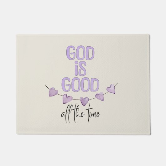 God is altijd goed deurmat (Voorkant)