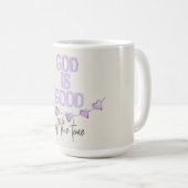 God is altijd goed koffiemok (Voorkant rechts)