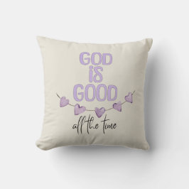 God is altijd goed kussen