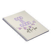God is altijd goed notitieboek (Rechterzijde)