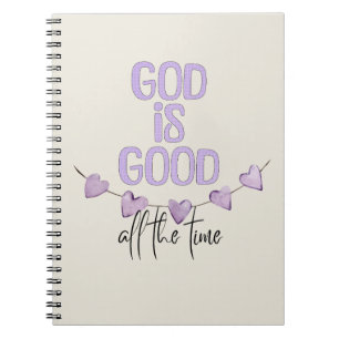 God is altijd goed notitieboek