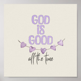 God is altijd goed poster