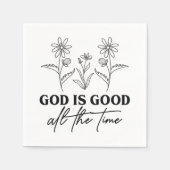 God is altijd goed servet (Voorkant)