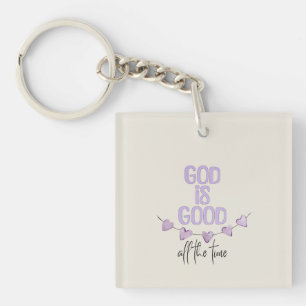 God is altijd goed sleutelhanger