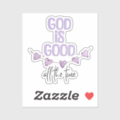 God is altijd goed sticker (Vel)