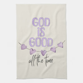 God is altijd goed theedoek