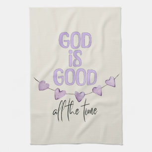 God is altijd goed theedoek