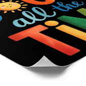 God is altijd goed voor Jezus Christus Christelijk Poster (Hoek)