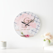 God is altijd goed - Wall Clock Grote Klok (Huis)