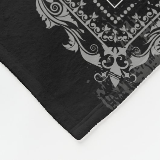 God is altijd met U bent nooit alleen Fleece Deken (Hoek)