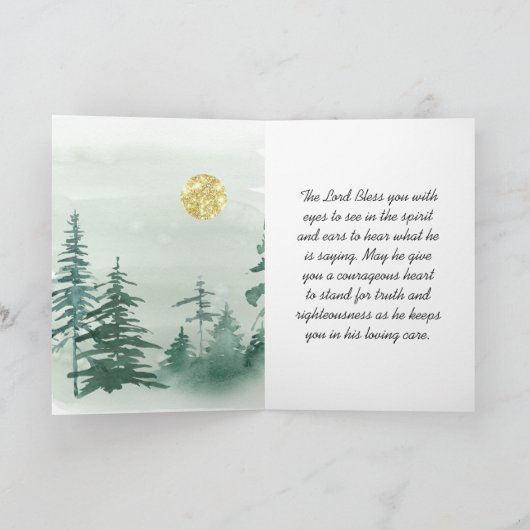 God is altijd trouw kaart (Binnen)