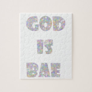 god is bae legpuzzel