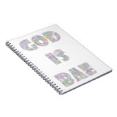 god is bae notitieboek (Rechterzijde)
