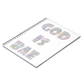 god is bae notitieboek (Linkerzijde)