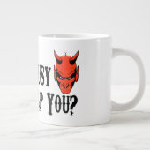 God is Bezig. Kan ik je helpen? Grote Koffiekop (Rechts)