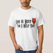 God is Bezig T-shirt (Voorkant)