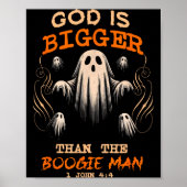 God Is Bigger Soky Season Christian Funny Hallowee Poster (Voorkant)