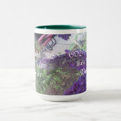 GOD is bij mij als een machtige arrior. Mok (Midden)