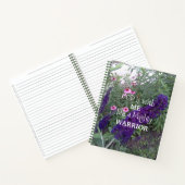 GOD is bij mij als een machtige arrior. Notitieboek (Binnen)