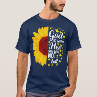 God is binnen haar dat ze geen Christelijke andere T-shirt