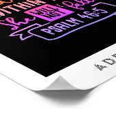 God is binnen haar dat ze geen Herfst zal geven aa Poster (Hoek)