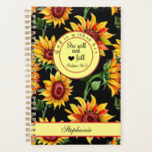 God is binnen haar dat ze geen zonnebloem zal Herf Planner (Voorkant)