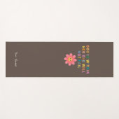 GOD IS BINNEN HAAR ZE ZAL NIET KINDEREN YOGAMAT (Voorkant (horizontaal))