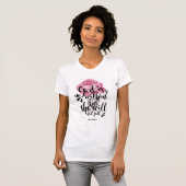 God is binnen haar zij zal geen Herfst ~ Psalm 46: T-shirt (Voorkant volledig)