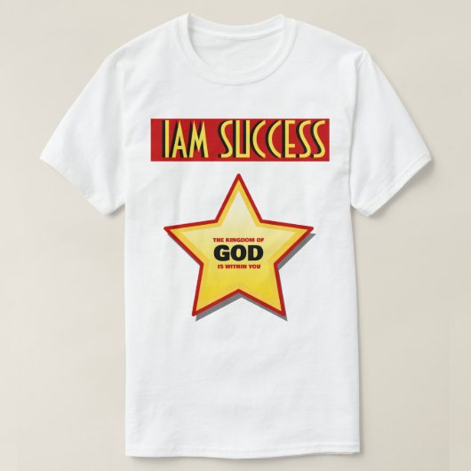 GOD IS BINNEN T-SHIRT (Design voorkant)