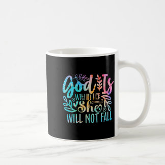 God is binnenin niet Bijbelvers citaat Religieus Koffiemok
