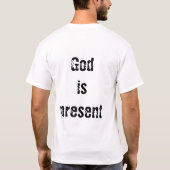 GOD IS CADEAU T-SHIRT (Achterkant)