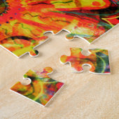 God is Cool Inspirerende Religieuze  Inspiratie Legpuzzel (Zijkant)